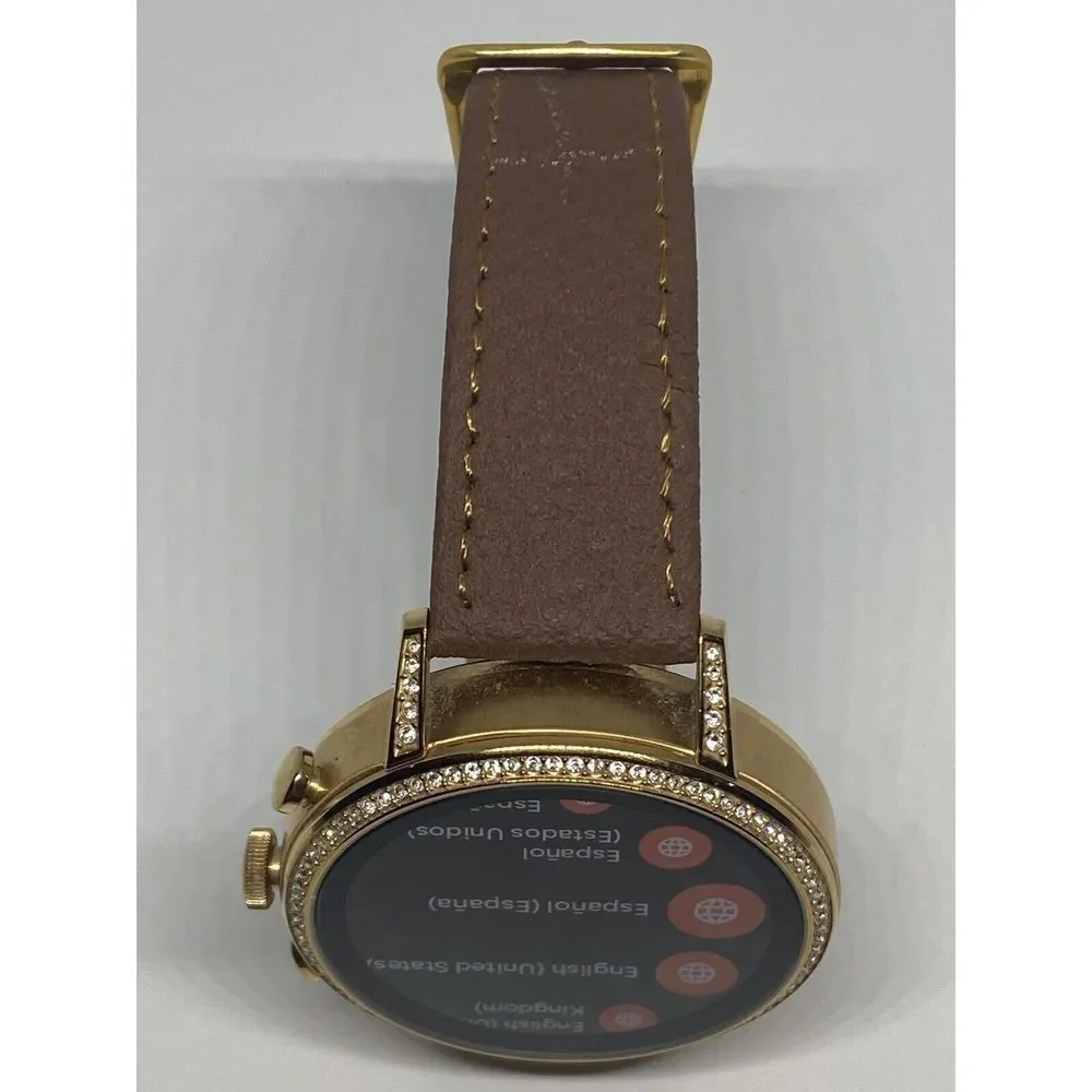 Fossil Gen 4 Authentic Digital Dial Smart Watch Custom Band FTW6011 AB602